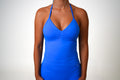 Goddess Halter Tank - BBJ Blue