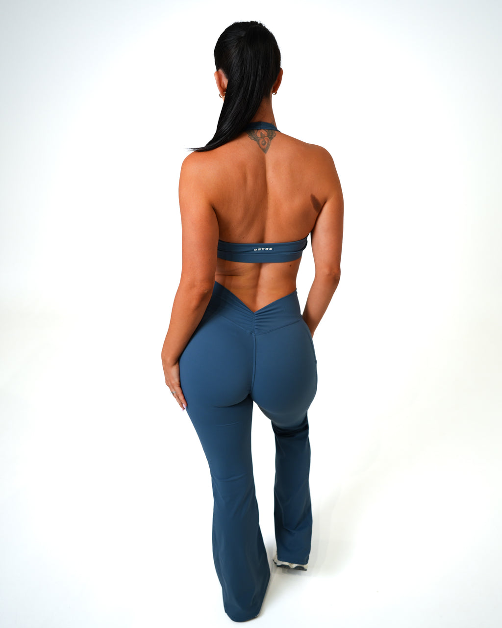 V Front Bra - Teal