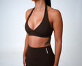 V Front Bra - Chocolate