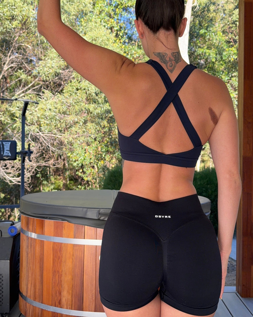 Impact Crop - Navy